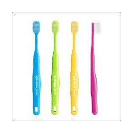 Lion Dental Systema Genki 12 Pieces 1 Type Wide Head 4 Colors Dent EX Systema Genki