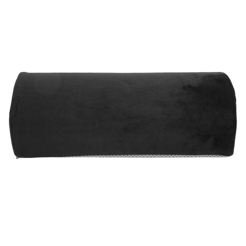 Half Moon Pillow Black Ankle Knee Neck Lumbar Support Cushion