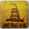 Unbranded Gadsden Flag Sublimated Coasters Set of 4