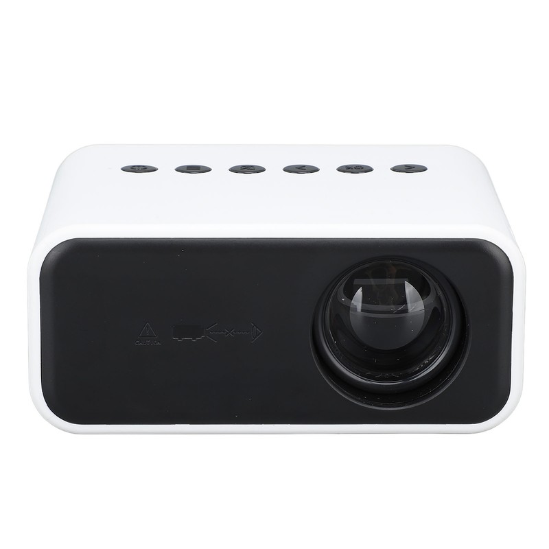 Mini Projector Multifunction HD 1080P WiFi Wireless Wired Screen Projection