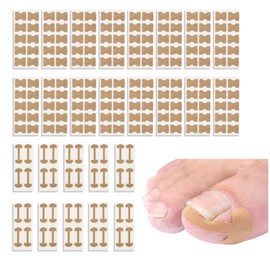 KEQAR 26 Stück Nagelaufkleber, Eingewachsener Korrektur Aufkleber(200 Aufkleber)