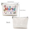 CREATCABIN Nurse Practitioner Bag Nurse Survival Kit Bag Polycotton Cosmetic
