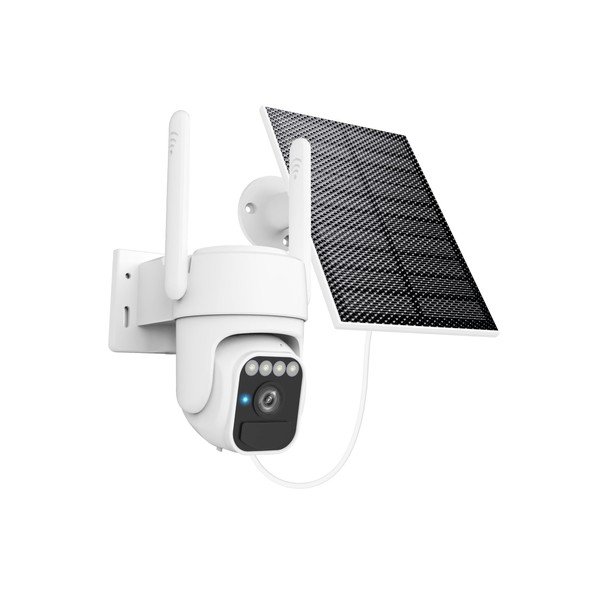 3-Link Outdoor Camera Wireless with 360° View,Solar Security Cameras Wireless