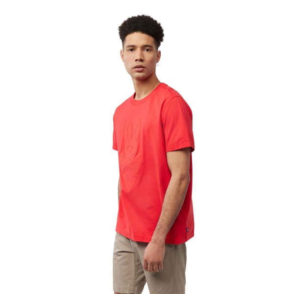 Psycho Bunny Damon Graphic Tee Chili Red XL (US Men's