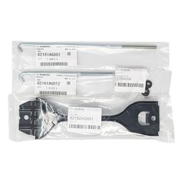 Subaru Battery Tie Down Holder Clamp Kit for STi Forester Impreza WRX Crosstrek - 82182AG001, 82161AG001, 82161AG012, 023806006 - Genuine OEM