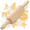 TIMELEOS Small Rolling Pin - Small Rolling Pin - Children's