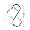 Yesmin 10 Pack in S Shaped Hooks Hanging Hooks Hangers