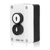 Agatige Pushbutton Control Switch SGKJ-2N AC 400V 10A, Up-Down Remote