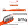 DUJINDENT Orthodontic Toothbrush for Braces [1 Pack] V Trim Cutting