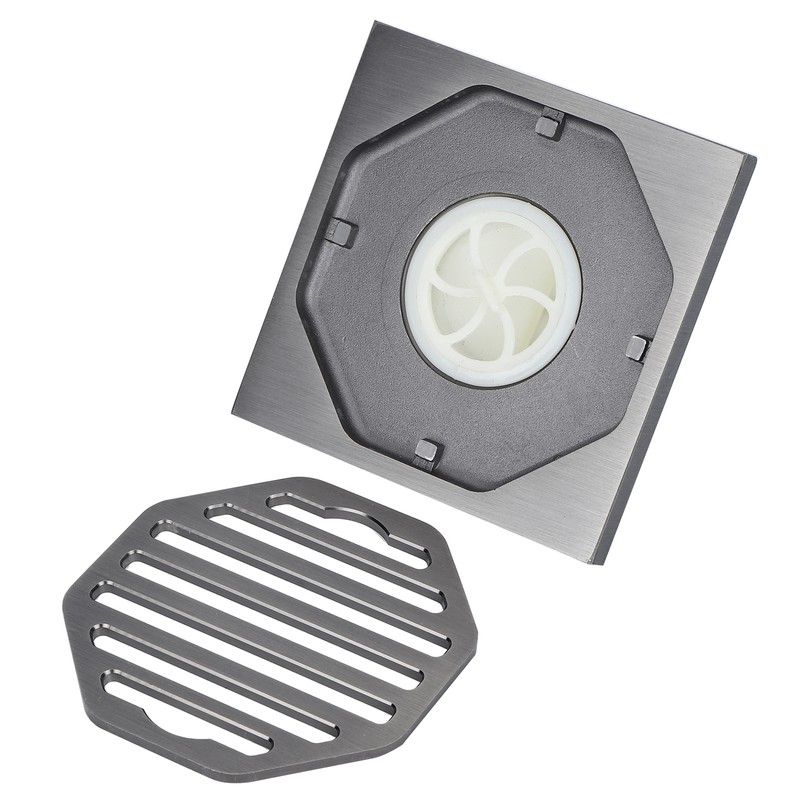 Copper Floor Drain Deodorant Waterproof Bathroom Kitchen Floor Strainer Hardware