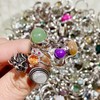 [Can Adjustable Size] Crystals Rings Conffeti - quantity: 1 Scoop