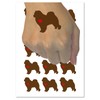 Chow Chow Dog with Heart Temporary Tattoo Water Resistant Fake