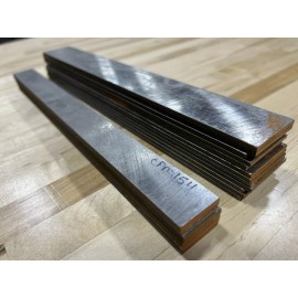 Crucible CPM 154 Stainles Steel DECARBED .110" x 1.5" x 12" Knife Making Mill Finish CPMS