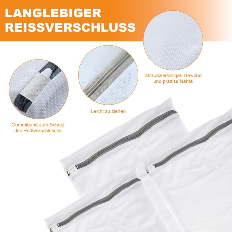 Mesh Laundry Bags Set, 8 Delicates Laundry Bags For Washing
