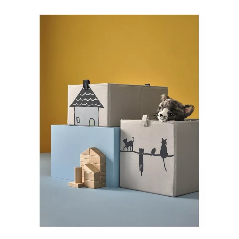 IKEA BARNDRÖM Box, beige, 10 ¼x14 ½x10 ¼ "