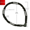 Coleman Bicycle Bicycle Lock Key 4-Digit Dial Chain Lock Key