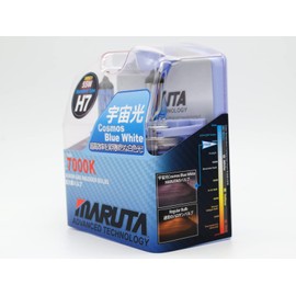 MARUTA H7 55W 12 V 7000K, Cosmos Blue White Xenon Gas Filled Headlight Bulbs With Advanced Technology