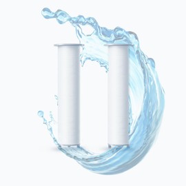 Aquabul 2 Ingredients Made in Japan for Declorination, Fine Bubble Shower Head, ComoLevi Declorine PRO Replacement Cartridges, Set of 2 Calcium Sulfite, Chlorine Removal, AQUA BULLE
