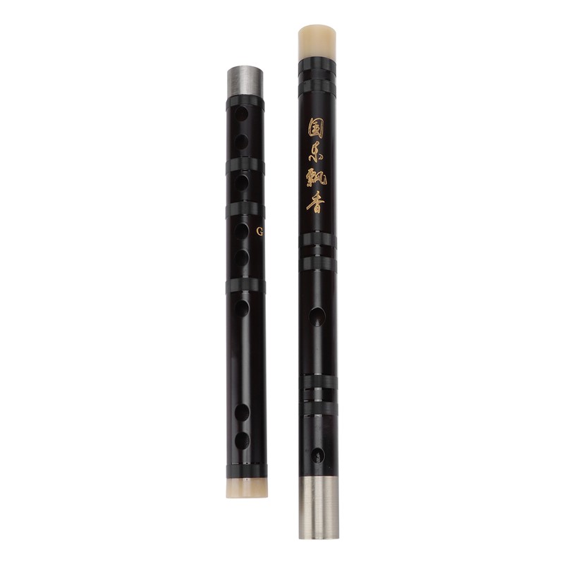 Flute Traditional Handmade Chinese Instrument ReddishBrown Dizi for Music Lover(G