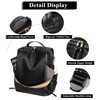 myfriday Large Travel Backpack Purse, Convertible, with Luggage Strap