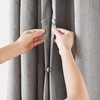 DWUENT 16Pairs Curtain Magnets 20mm - Double-Sided Magnetic Clips for