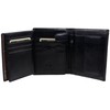 Mens LUXURY Slim Italian LEATHER WALLET by Visconti; Monza Collection