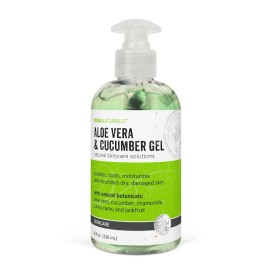 Mika Naturals Aloe Vera and Cucumber Gel - 8 oz