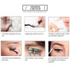 Elocoise False Eyelashes,3D Eye Lashes Reusable 4 Pairs Long Hand-made