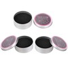 LERTREE - Juego de 2 brochas de maquillaje, esponja limpiadora