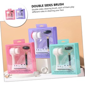 2piezas y Rodillo De Masaje Kit De Limpieza Facial Profesional Kit De Portátil