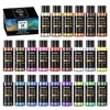 Artme Metallic Acrylic Paint Set, 24 Metallic Colors in 2