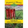 Guajillo Pepper Medium Hot 10 Seeds - Rare and Non-GMO