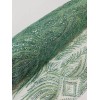 Mia Fabrics Beaded Line Fabric - Sage Green Luxury Bridal