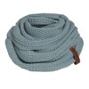 KNIT FACTORY - Coco Loop Scarf - Knitted Tube Scarf