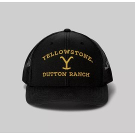 Yellowstone Dutton Ranch Trucker Hat - Kevin Costner TV Show Cap for Cosplay