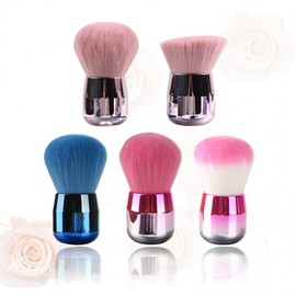 A13 Mushroom Head Daily Blusher Makeup Brush Pink Blue Head Round Head (Boxed) 30ea