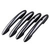 Osompar 4PCS Door Handle Cover Trims Carbon Fiber Compatible with