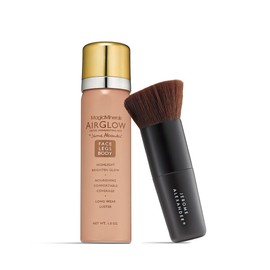 Jerome Alexander MagicMinerals AirGlow Tinted Highlighting Night Mist, Illuminating Airbrush Tinted Moisturizer Spray | 2PC | Petal Pearl