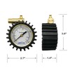 GODESON Presta Valve Tire Pressure Gauge 0-160 PSI/11 Bar