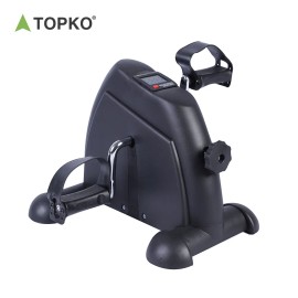 TOPKO US Warehouse Hot Selling Leg Exercise Mini Stepper Machine Simple Operation Mini BikeColor: Black