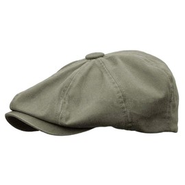 Rooster Washed Cotton Newsboy Gatsby Ivy Cap Golf Cabbie Driving Hat Broner