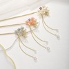 EZ PEACH Sakura Flower Pearl Hairpin Hair Clip Bangs Hair