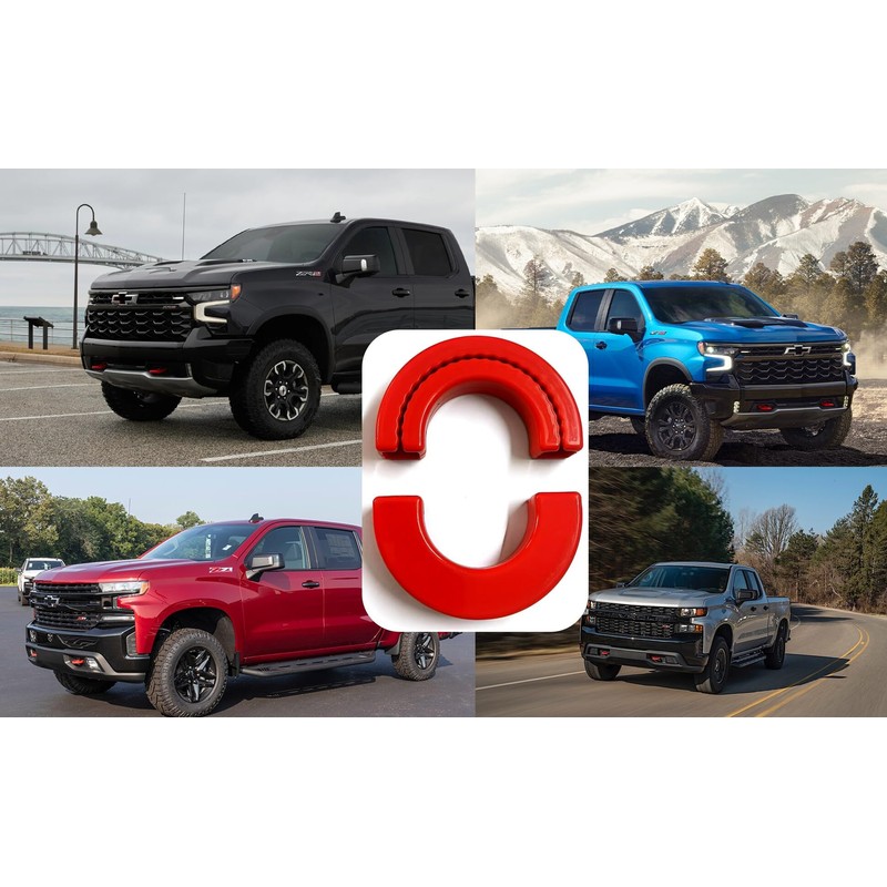 LYHCETVEX Tow Hook Covers for Silverado 1500 2007-2025, Custom Front