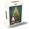 MyPuzzle Weihnachtsmann mit Weihnachtsbaum und Geschenken - Premium 100 Teile