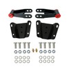 munirater 4 Rear Drop Lowering Hanger Shackle Kit Replacement for