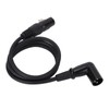 2PCS Microphone Extension Cables 3 Pin XLR Male to Female