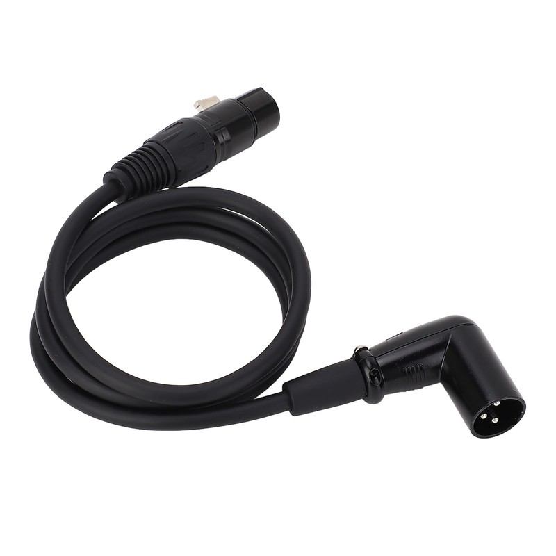 2PCS Microphone Extension Cables 3 Pin XLR Male to Female