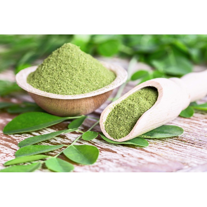Yupik Organic Moringa Leaf Powder Superfood, Non-GMO, Vegan, Gluten-Free, 0.45Kg