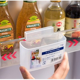 WonLiq Space-Saving Cheese Slice Holder for Fridge Door | 2-Pack Hanging Storage Container, BPA-Free, Kitchen Organizer