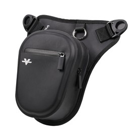 ViaTerra 100% Waterproof Motorcycle Thigh Bag: Waist Leg Bag for Men & Women - Perfect as Drop Leg, Hip, cross body or Thigh Pouch!
